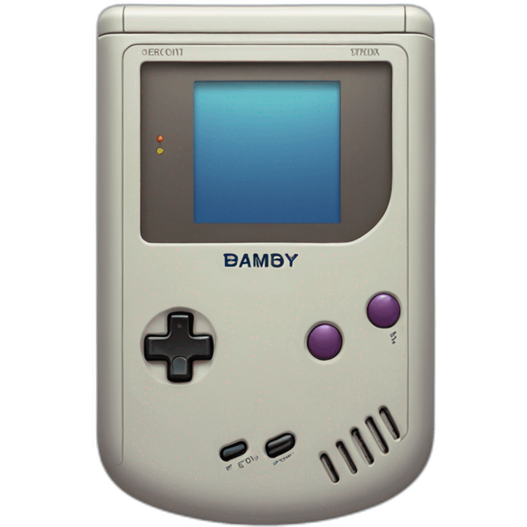 Game boy emoji