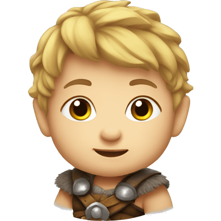 cute baby viking emoji