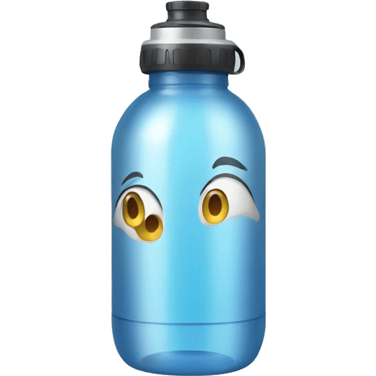 Water bottle apple emoji  emoji