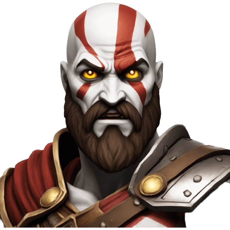 Kratos speechless emoji