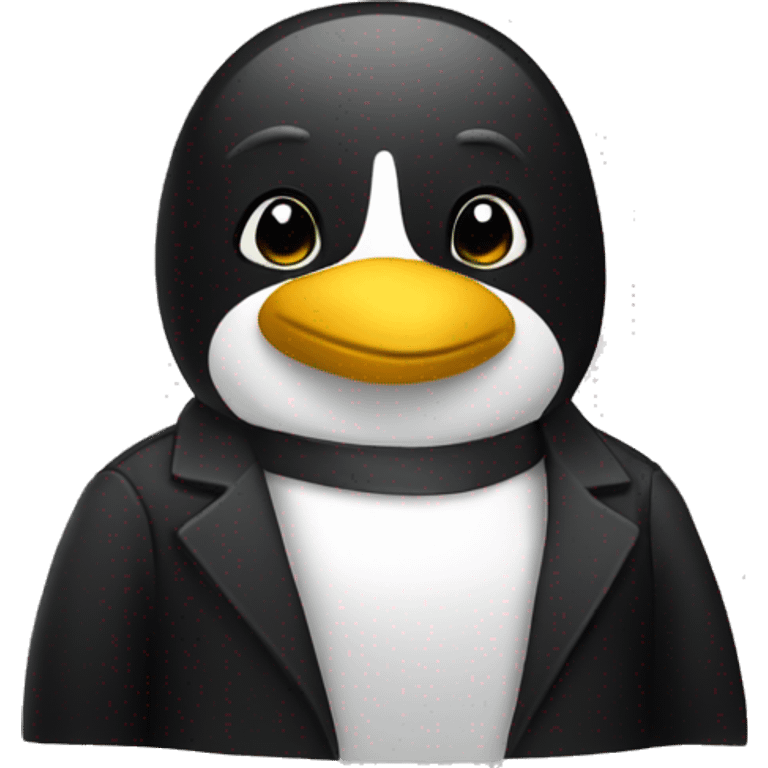 linux tux emoji