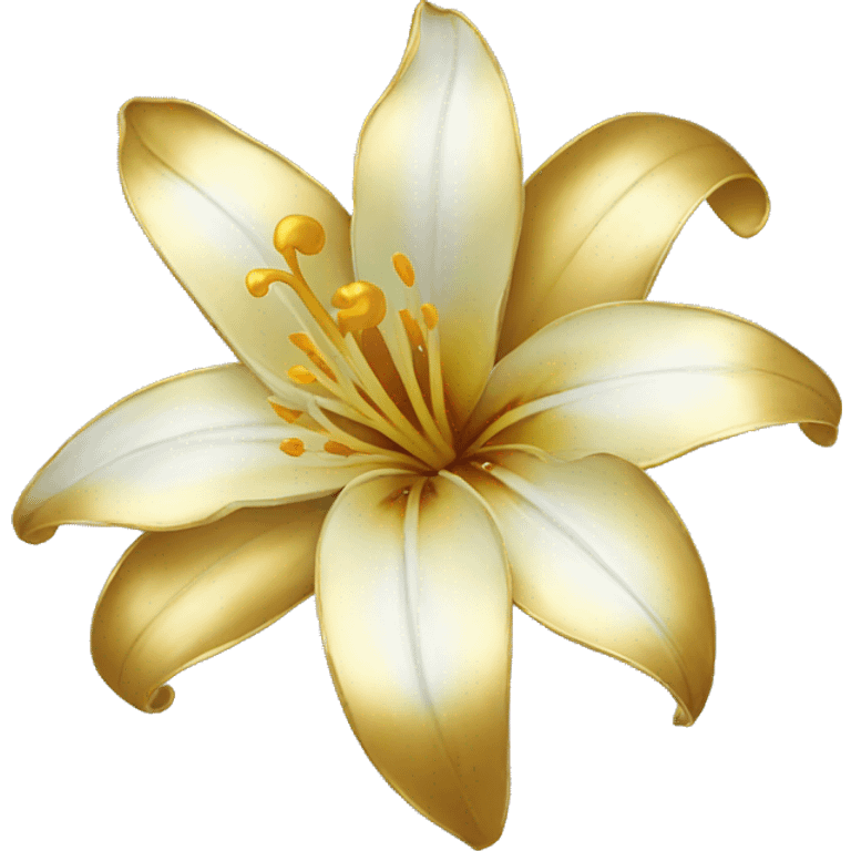 gilded lily emoji