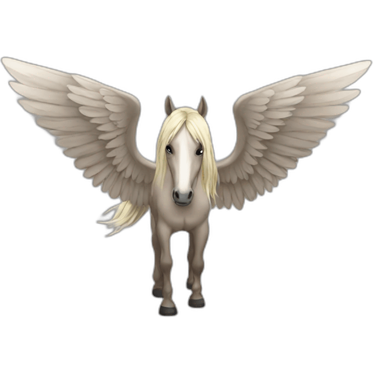 horse wings emoji