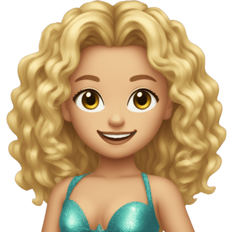 Jojo siwa but dressed like beyonce  emoji