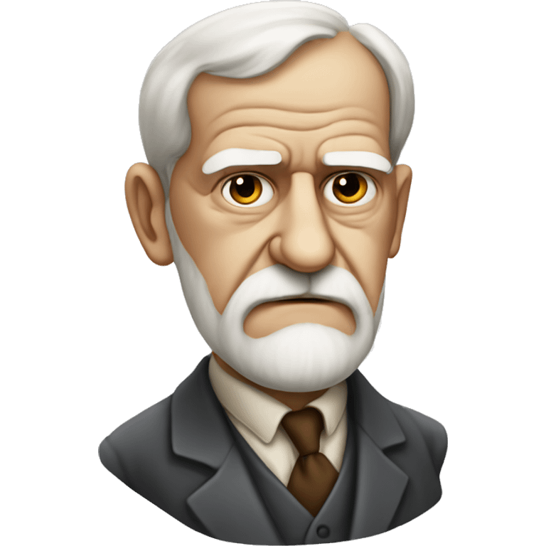 sigmund freud sad emoji