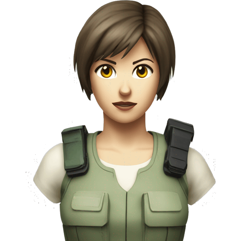 Rebecca Chambers from Resident Evil emoji