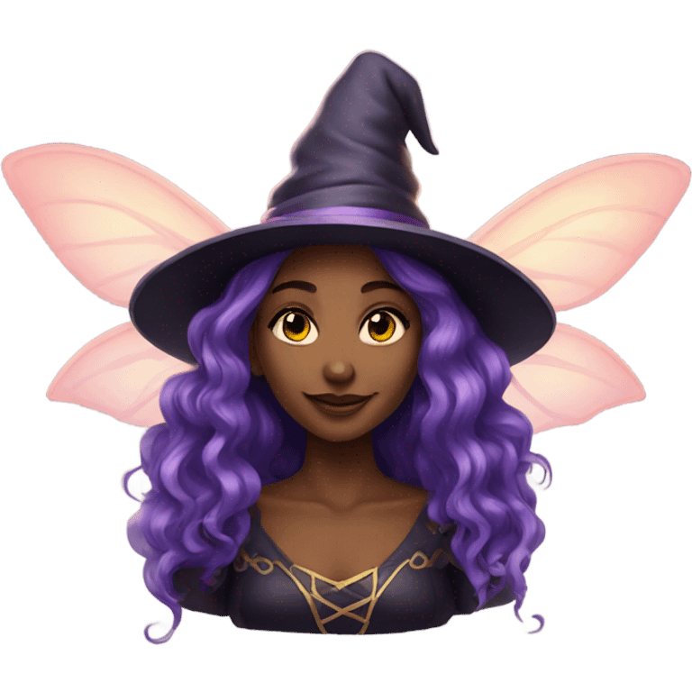 mythical beauty witch fairy emoji