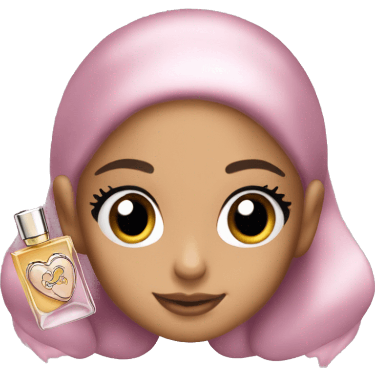 ARIANA GRANDE WITH PERFUME emoji