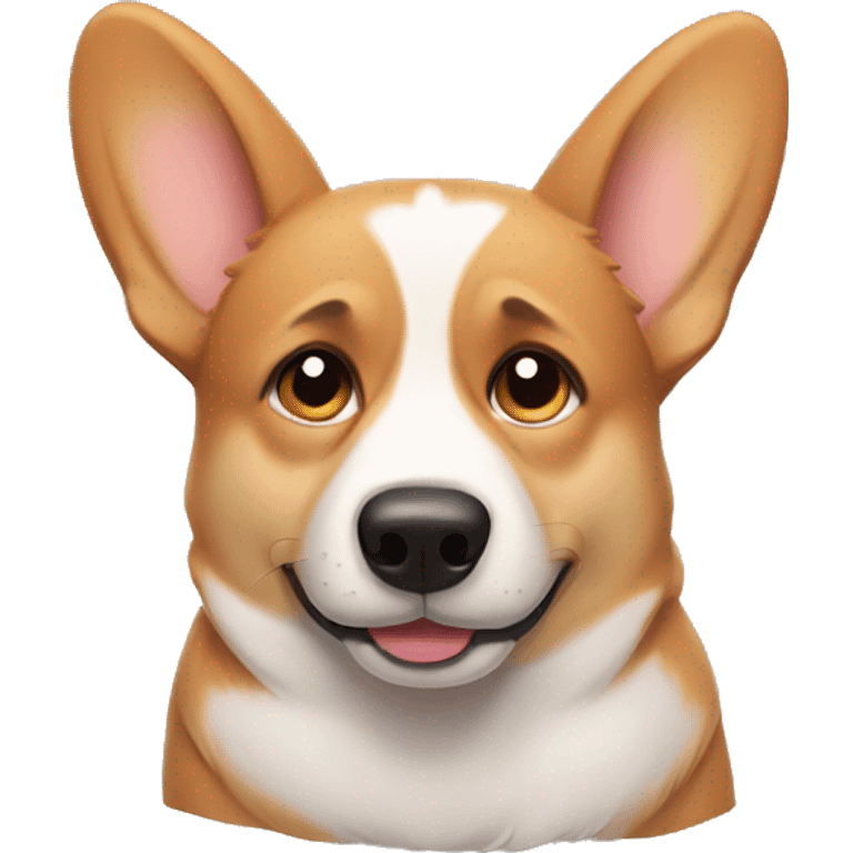 Sad corgi named cate emoji