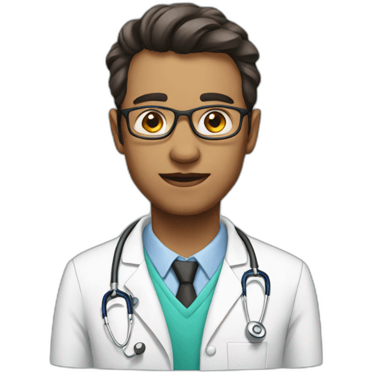 portrait doctor emoji