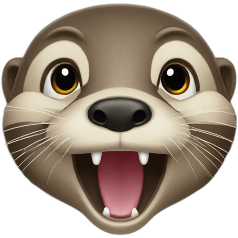 Loutre chante emoji