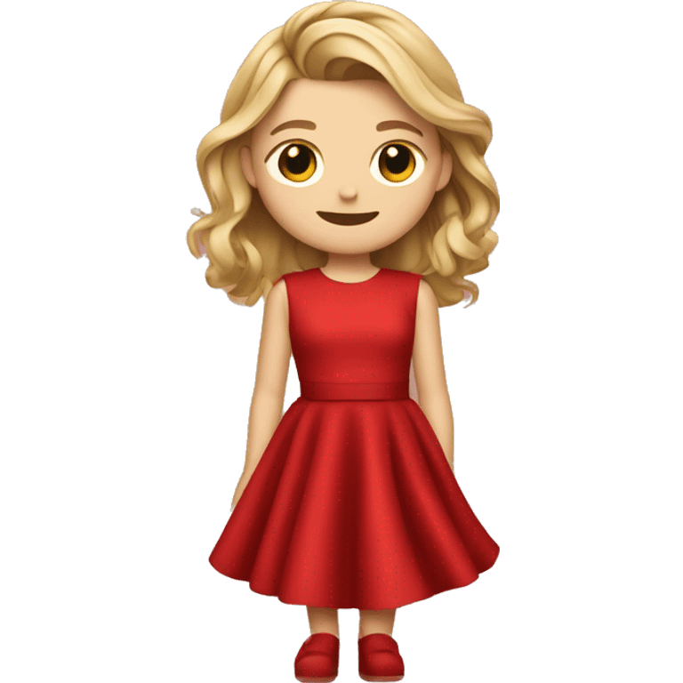 Chloe grace moretz wearing red dress emoji