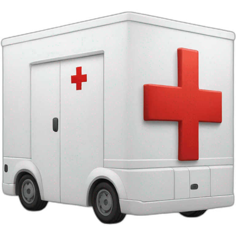 Red cross logistics logo emoji