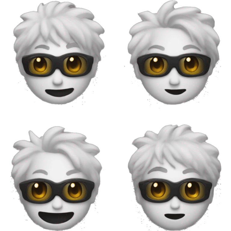 three craig federighis in the style of Three Wold Moon emoji