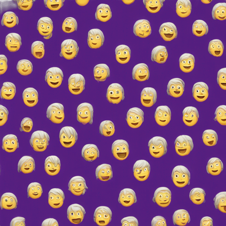 capelo de formatura roxo emoji