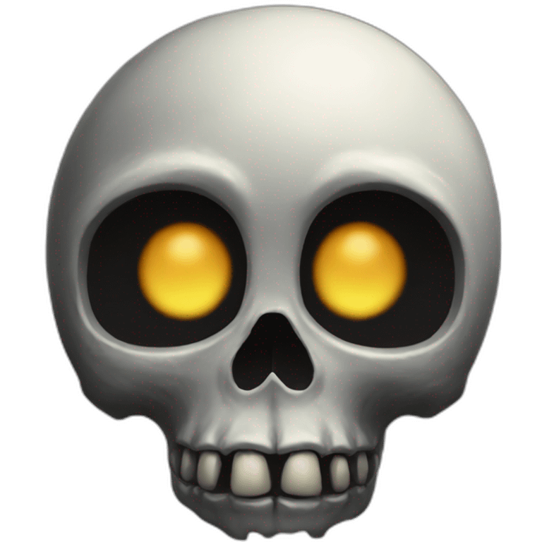 Moon-skull emoji