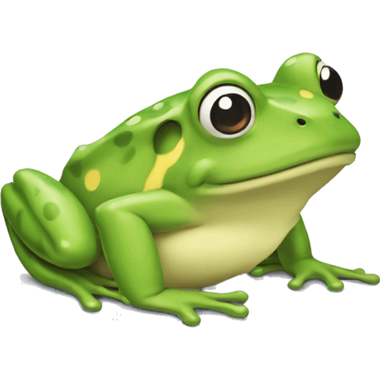 Quaxo frog from pokemon emoji