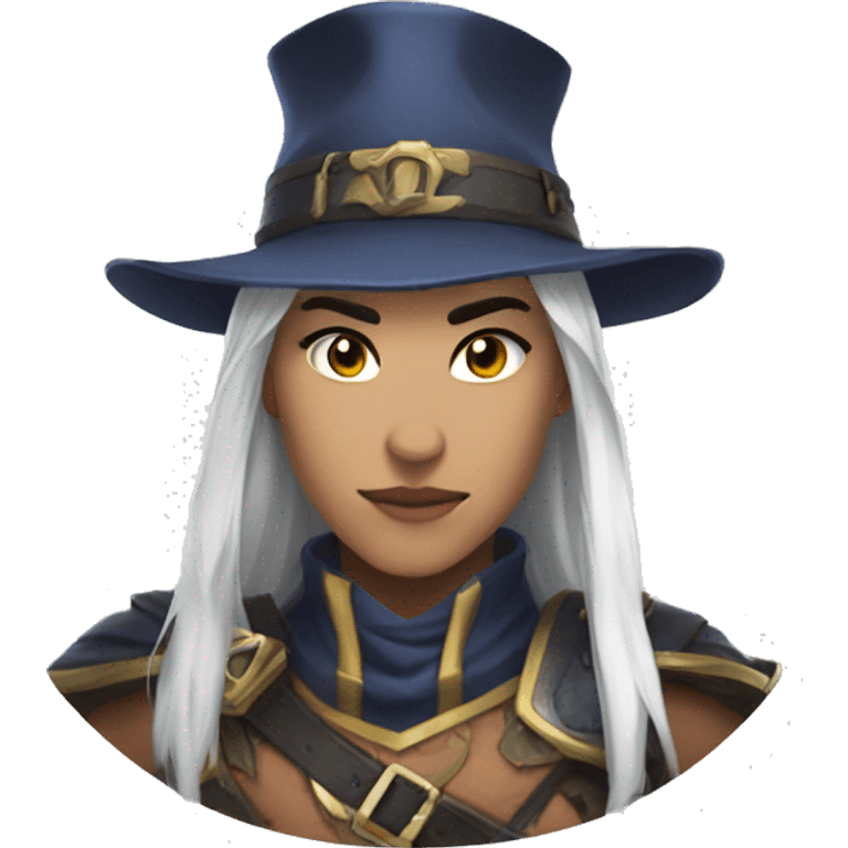 ashe from overatch game emoji