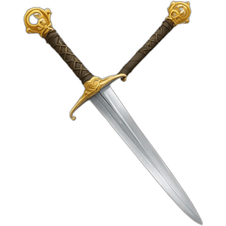 ornamented rapier emoji