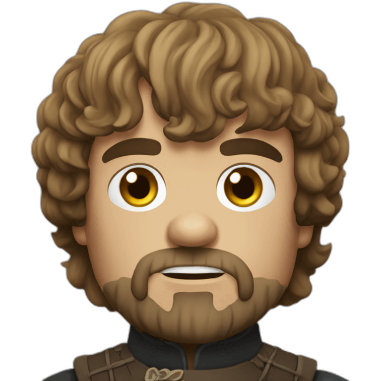 Tyrion of game of throne emoji