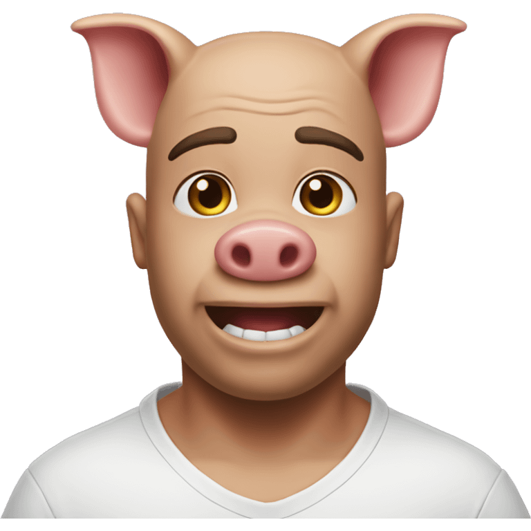 Make a pig um the Shake d emoji