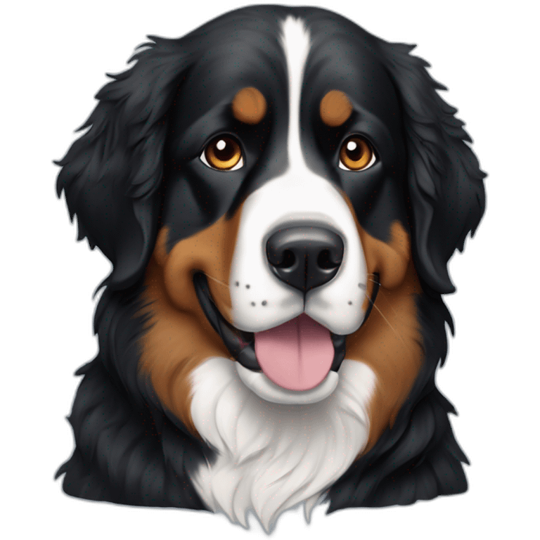 Bernese mountain dog snow patrol emoji