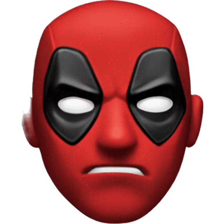 Deadpool on mood emoji