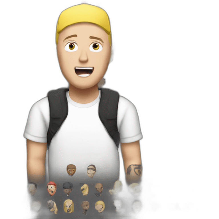 Eminem rap battle emoji