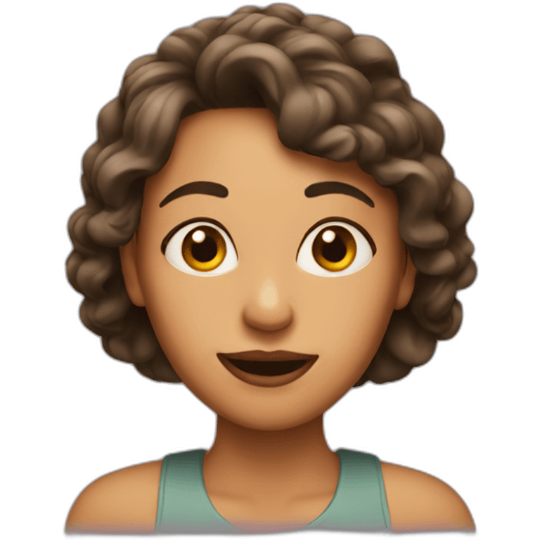 Funny-woman emoji