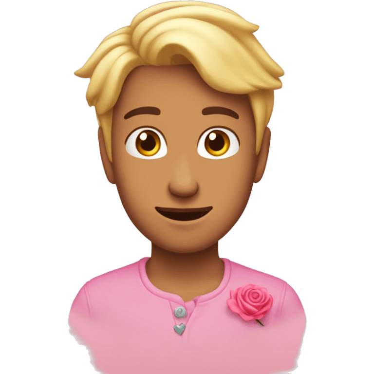 Corazón rosado clarito  emoji