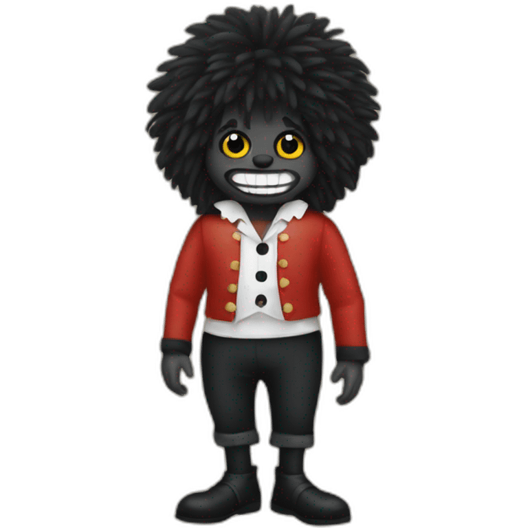 Gollywog balls emoji