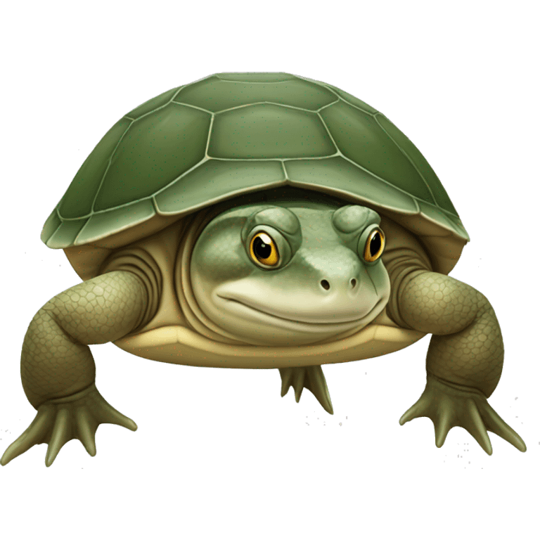 Softshell turtle emoji