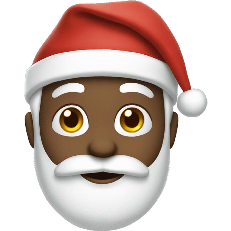 White Santa emoji