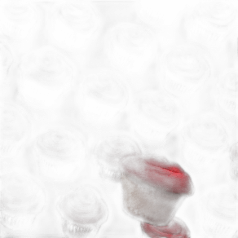 red velvet muffin emoji