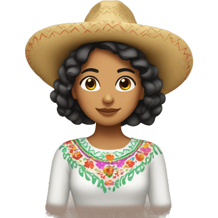 Mexican girl emoji