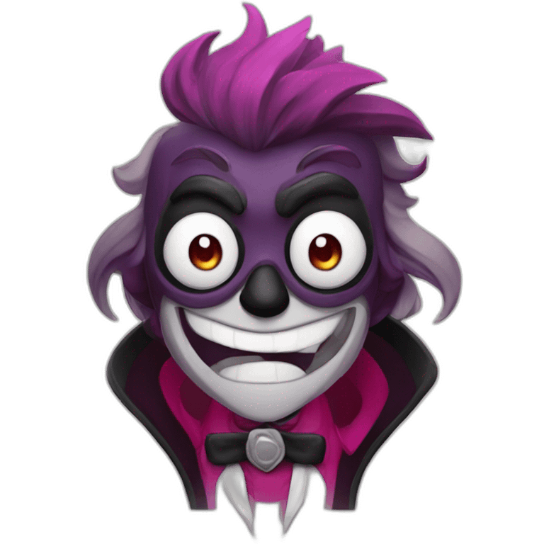 Alastor from hazbin hotel emoji