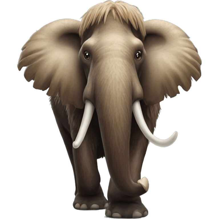 Hyper realistic mammoth  emoji