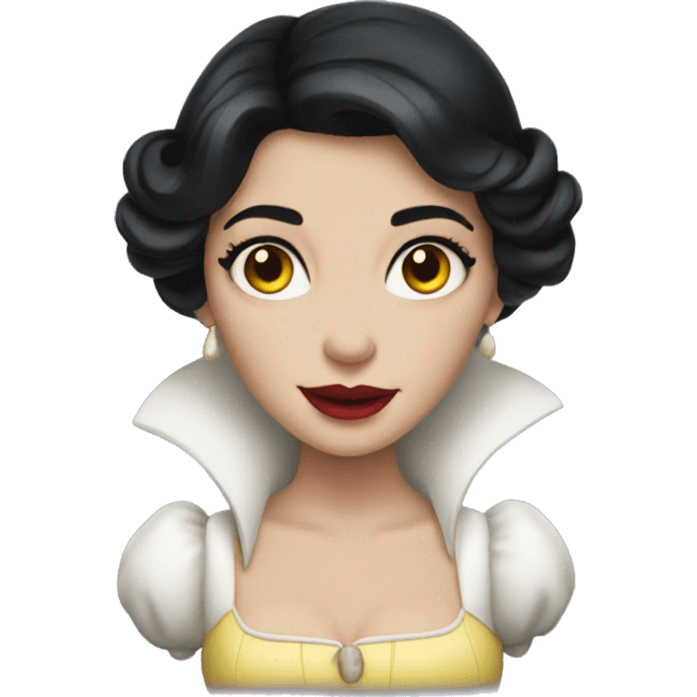 Snow white emoji