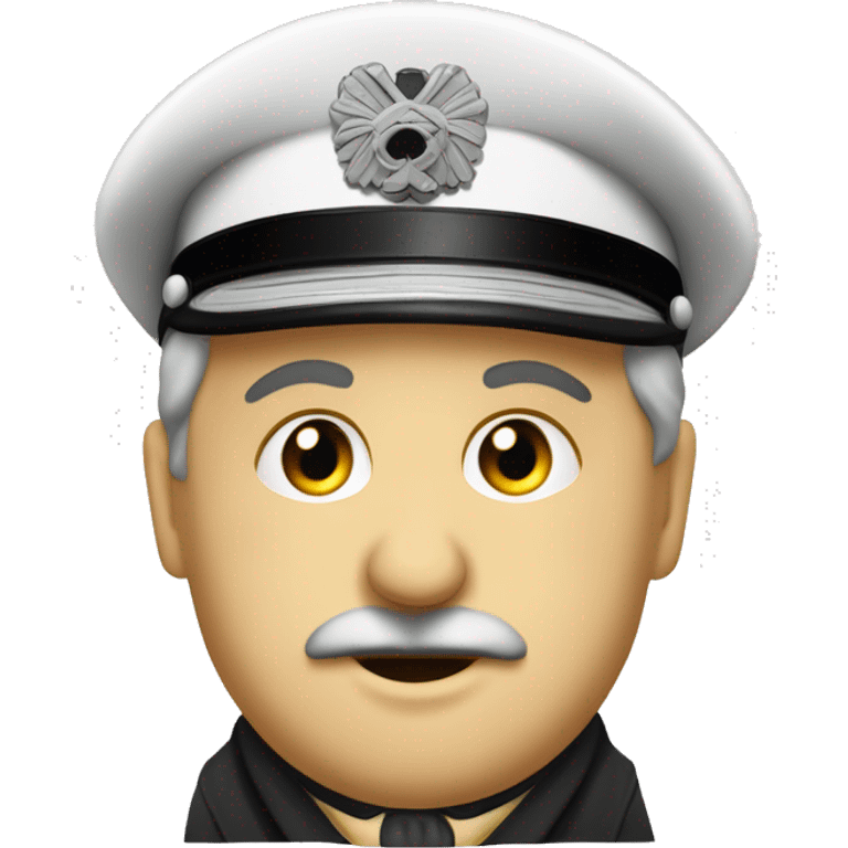 Le dictateur allemand de 1939 en mode psychédéliques emoji