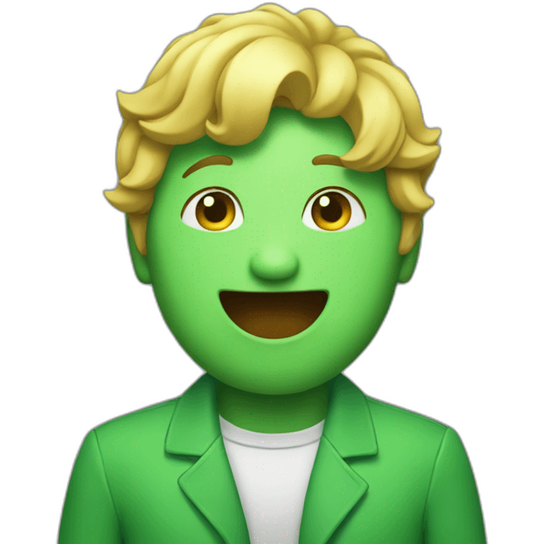 A green plus sing emoji