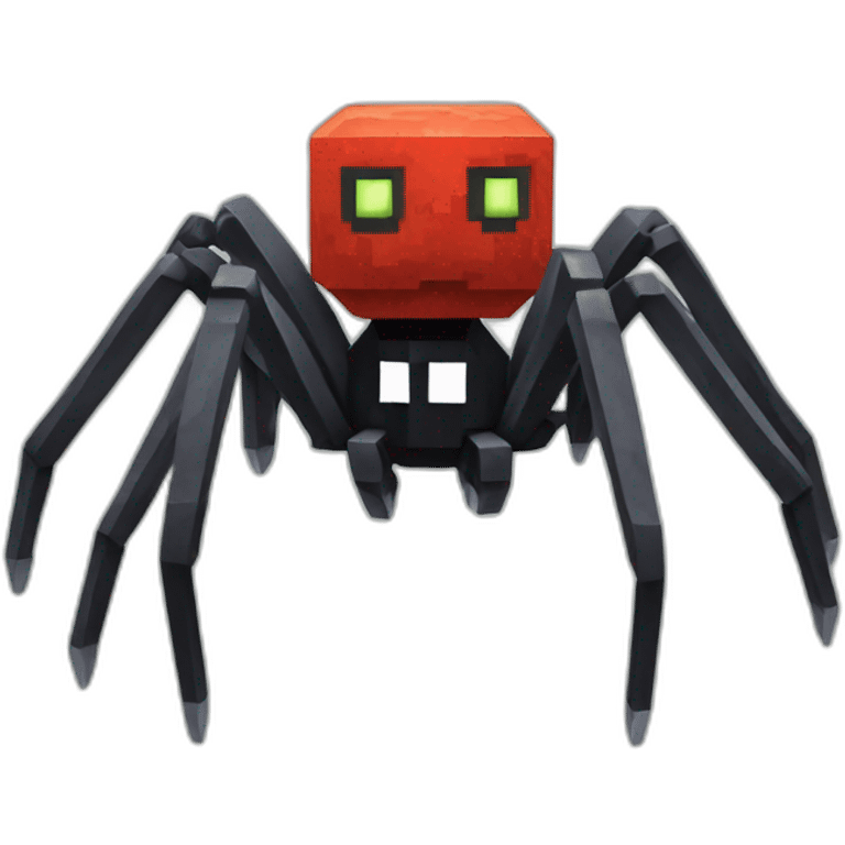 Minecraft spider emoji