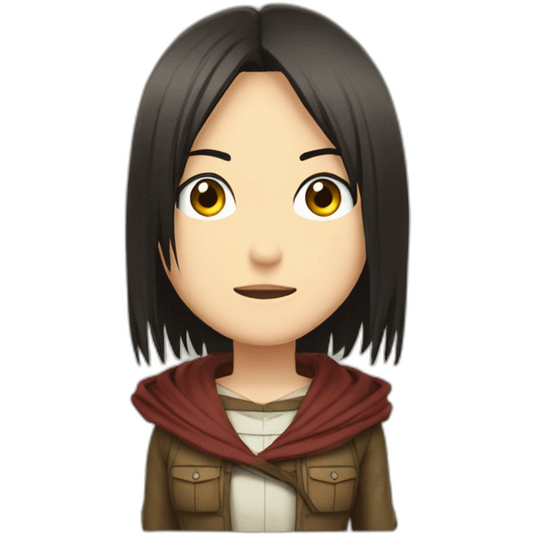 Mikasa emoji