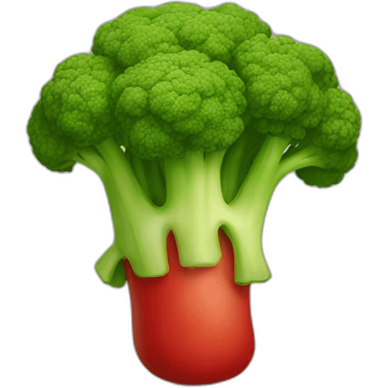 Red brocoli emoji