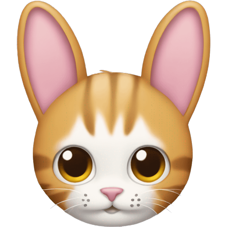 cat with bunny ears emoji