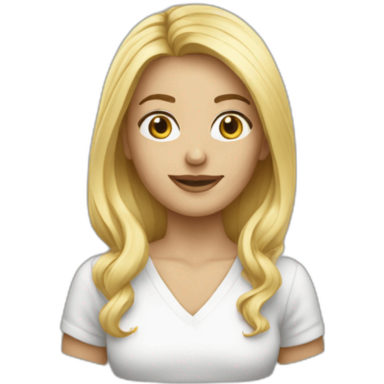 Photographer woman blond emoji