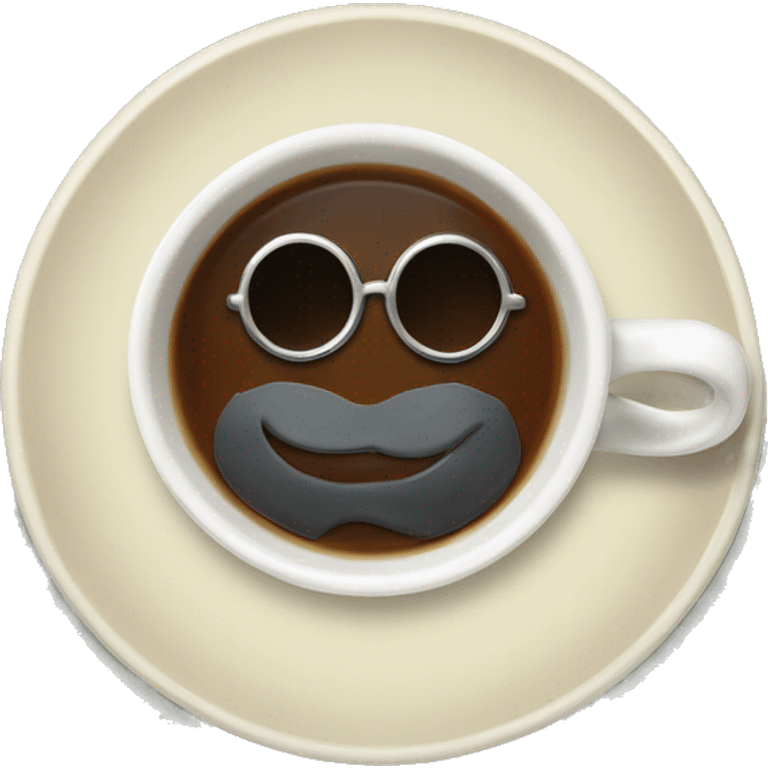 Fancy posh british monocle tea emoji