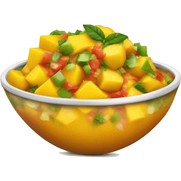 mango salsa emoji