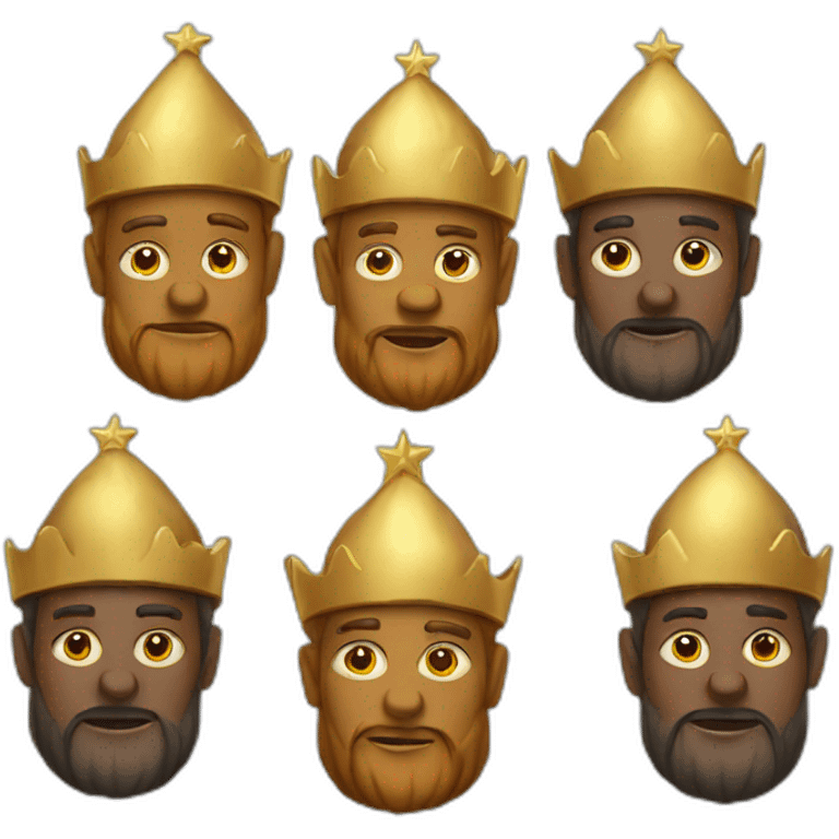 three wise men emoji