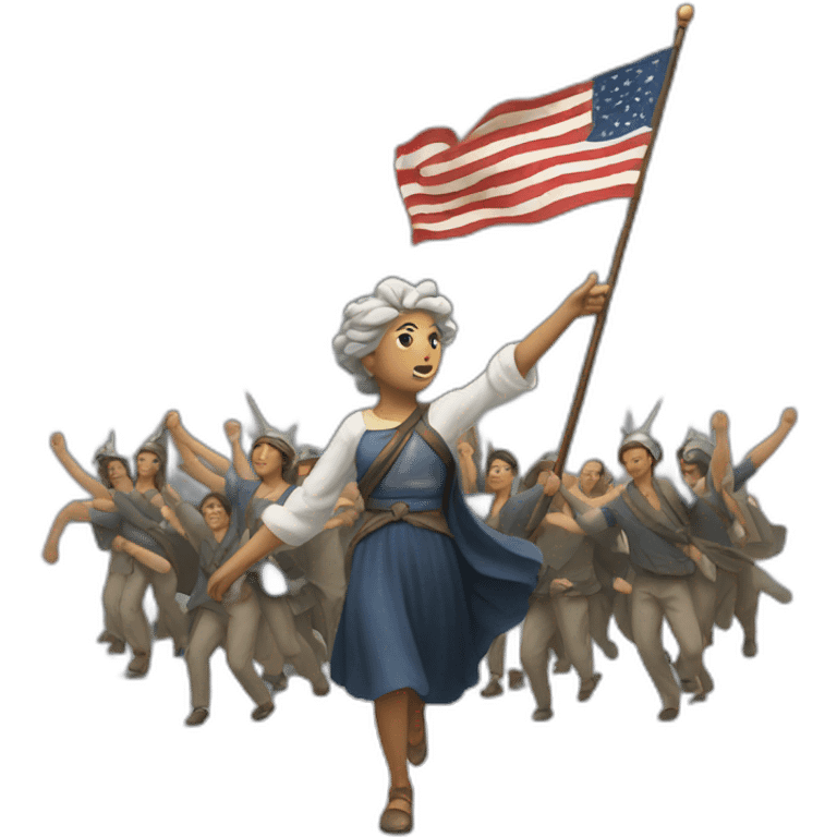 Liberty Leading the People emoji