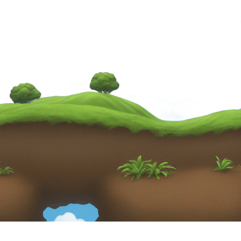 soil land and sky emoji